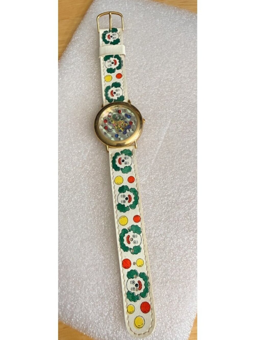 Vintage Parmex Quartz Juggling Clown Watch - Circus Circus Las Vegas Souvenir